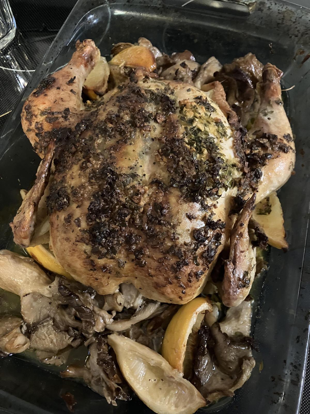 Roast chicken
