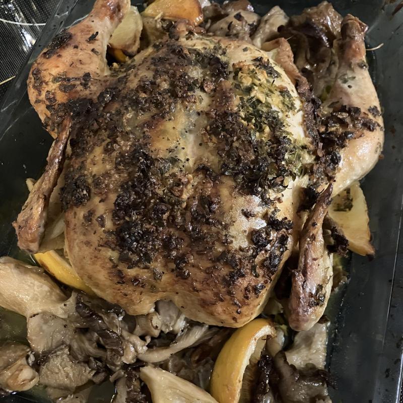 Roast chicken